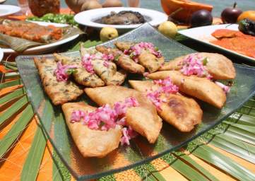 Empanadas on Plate